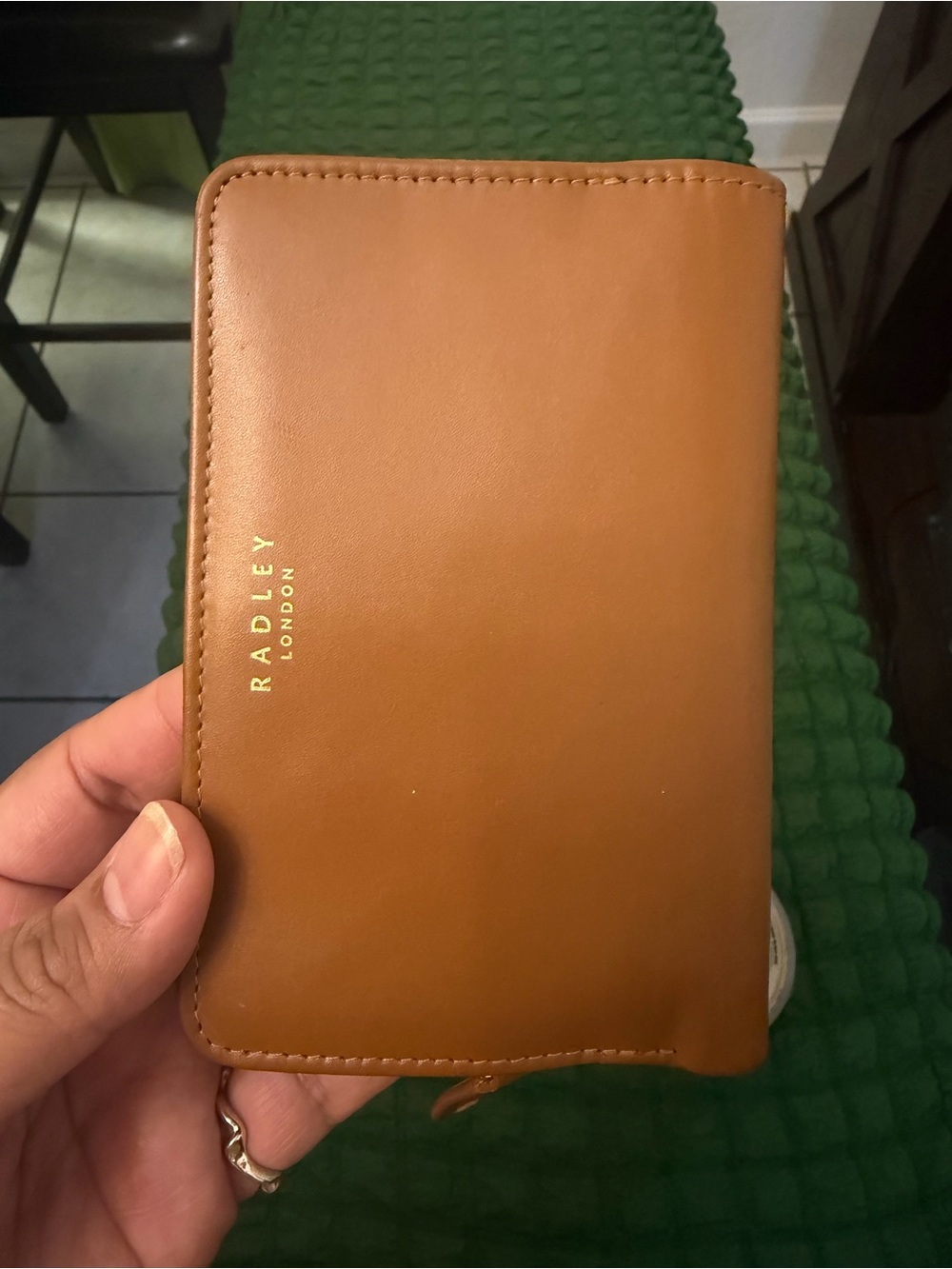 RADLEY LONDON Brown Zip-Around Leather Wallet